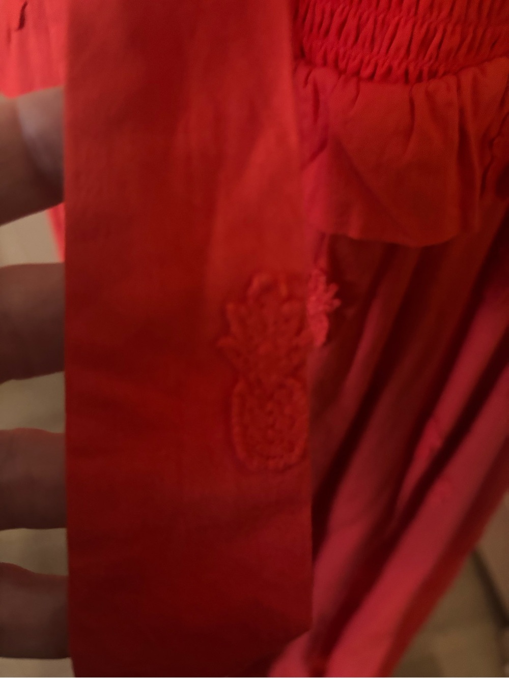 FARM Rio Red Ruffled Maxi Dress - Picture 4 of 9